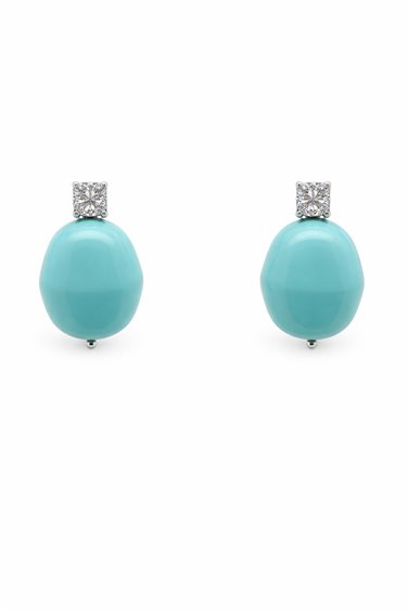 Pendientes Ultima Edizione Mujer in Plata OAOOA3-TURCHESE - OAOOA3-TURCHESE